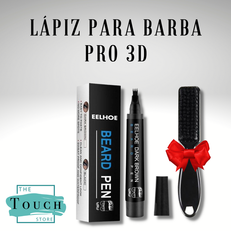 LÁPIZ PARA BARBA PRO 3D 🧔🧔🧔