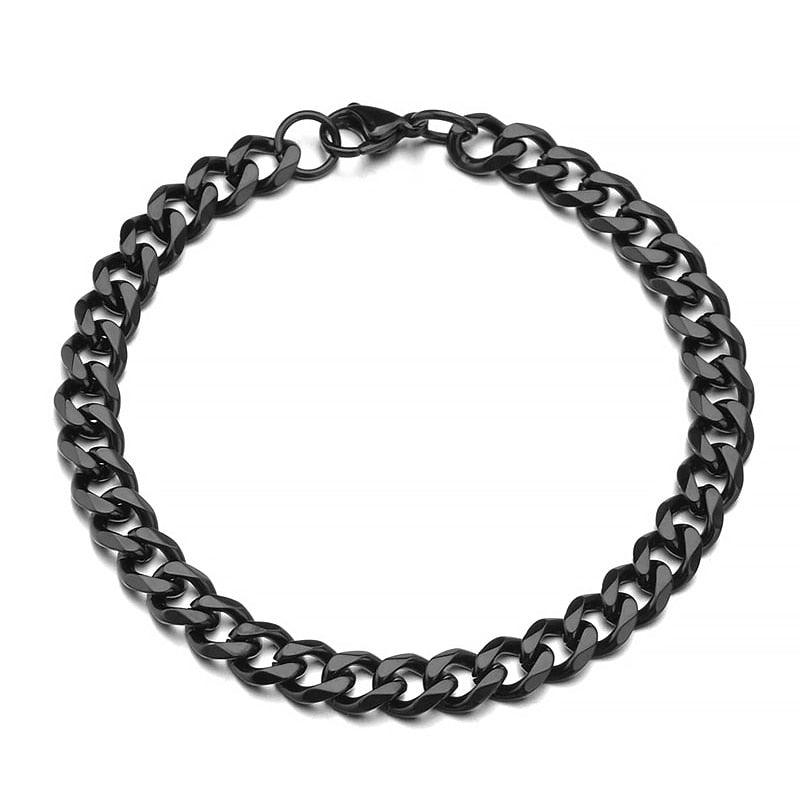 Pulseira CUBANA Aço Inoxidável UNISSEX - finityShop